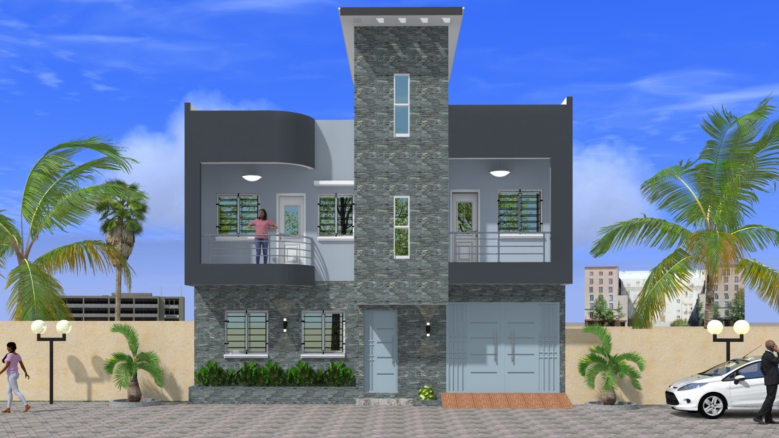 Façade Villa DarouSalam