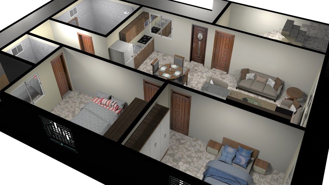 Chambre au rez-de-chaussée