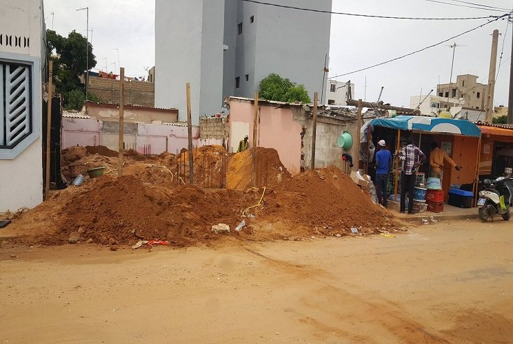 Après transformation - Immeuble R+4