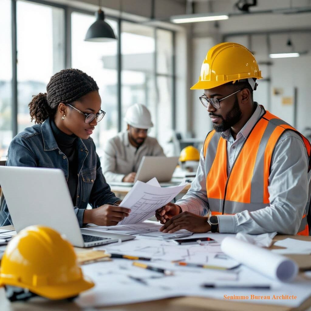 Conception plan architectural